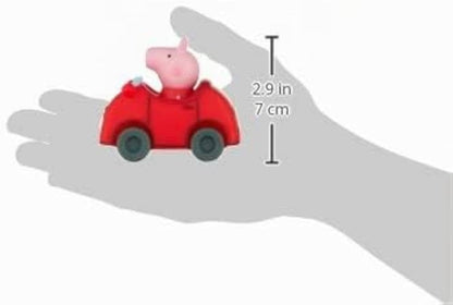 Peppa Pig - Veicolo Giocattolo con Personaggio (Auto Rossa Hasbro)