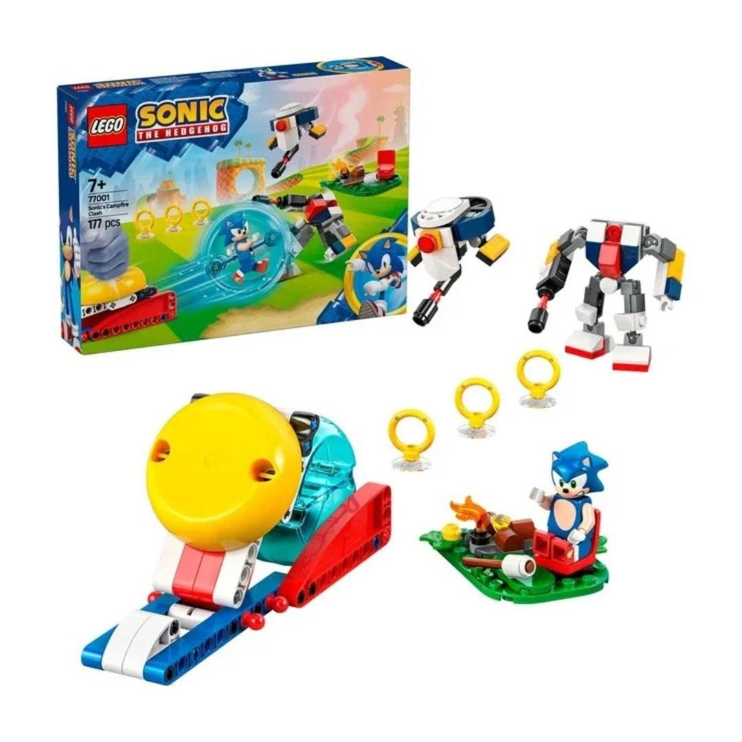 LEGO Sonic the Hedgehog 77001 - Scontro al Falò di Sonic 177 pz Costruzioni