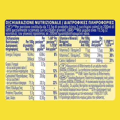 Nestlé Nesquik Solubile 250 gr in Polvere per Latte - Barattolo