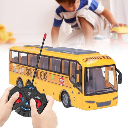 Scuolabus Radiocomandato RC con Telecomando - Giocattolo per Bambini