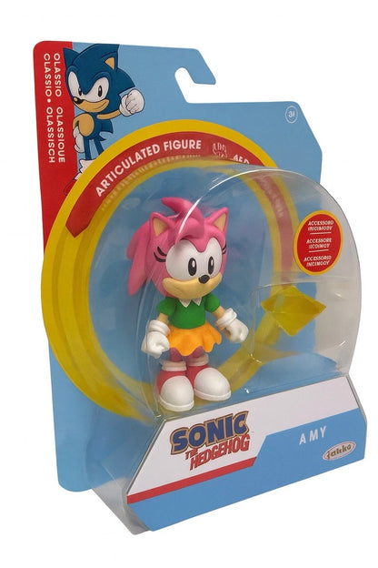 Sonic The Hedgehog Mini Figure & 2 Collector Cards - Amy Rose
