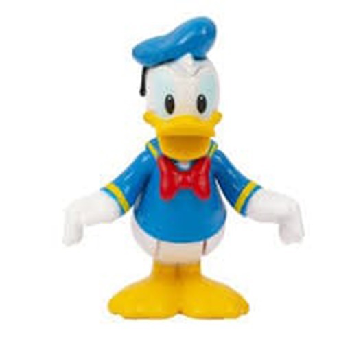 Disney Junior Mickey - Action Figure Paperino (Donald Duck Snodabile) Movimenti