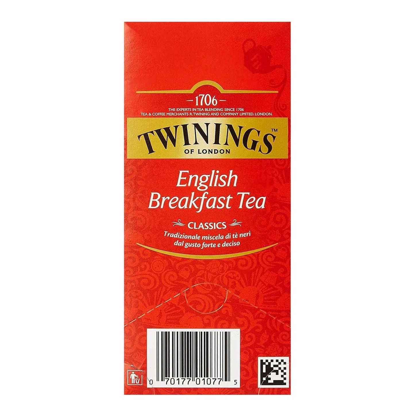 Twinings English Breakfast Tea Classics - Tradizionale Miscela di Tè Neri