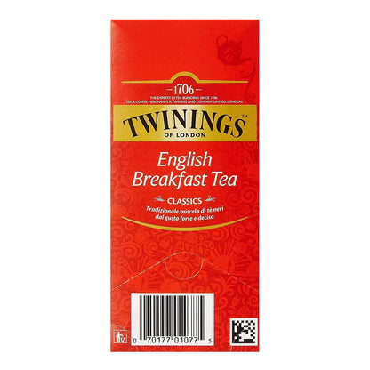 Twinings English Breakfast Tea Classics - Tradizionale Miscela di Tè Neri