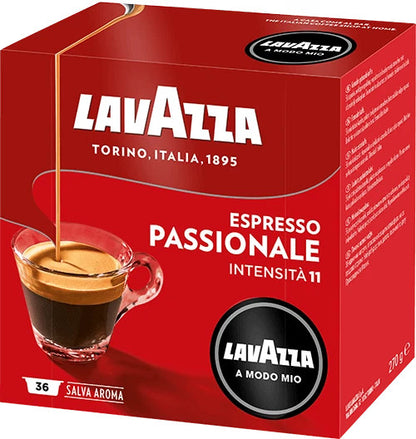 Lavazza Capsule A Modo Mio Espresso Passionale - Confezione da 16 Capsule Salva Aroma