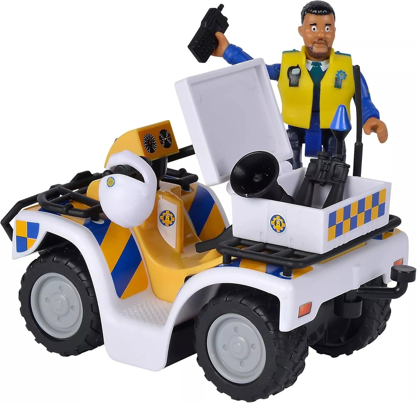 Polizei Motorrad Moto Polizia Sam il Pompiere - Simba