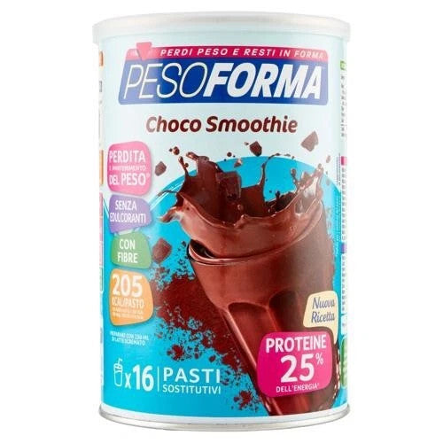 Pesoforma Choco Smoothie - Pasto Sostitutivo in Polvere al Cioccolato (16 Pasti)