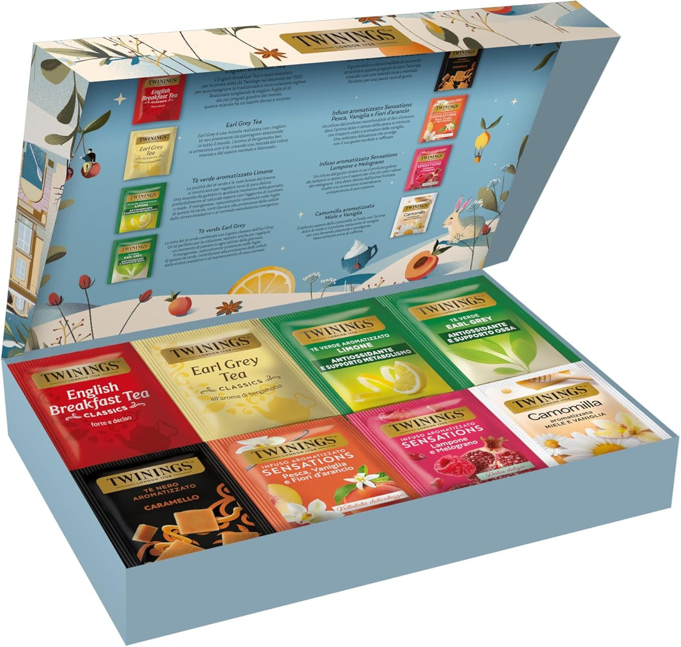 Twinings - Selezione di Pregiati Tè e Infusi in Confezione Regalo
