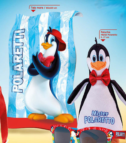 Polaretti Ghiaccioli Frutta 30 pz con TELO MARE 80x120 Senza Glutine Dolfin