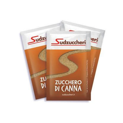 Sudzuccheri - Zucchero di Canna Grezzo in Bustine Monodose (Formato da 500g)