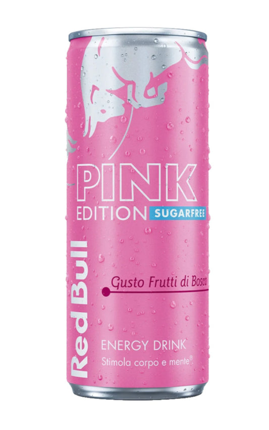 Red Bull Frutti di Bosco 5 Lattine Energy Drink Bevanda Sugar Free