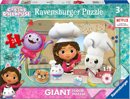 Puzzle GABBY'S DOLLHOUSE Bambine 24 pezzi Gabby pezzi grandi 70x50 Netflix