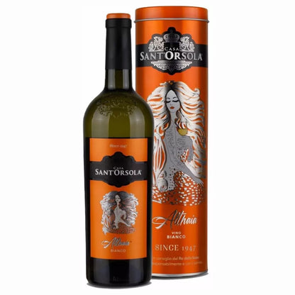 Vino Bianco e Rosso Cofanetto Sant'Orsola Idea Regalo Althaia