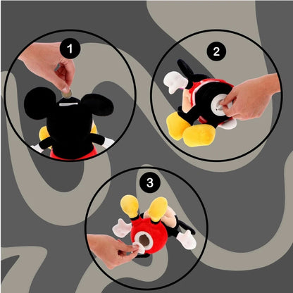 Disney Topolino Peluche Salvadanaio 20 cm - Giocattolo Ufficiale