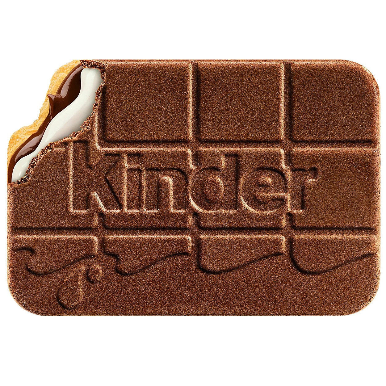 Kinder Cards Ferrero - Biscotti Sottili e Croccanti con Cuore Cremoso al Latte e Cacao - Confezione da 5 Pezzi