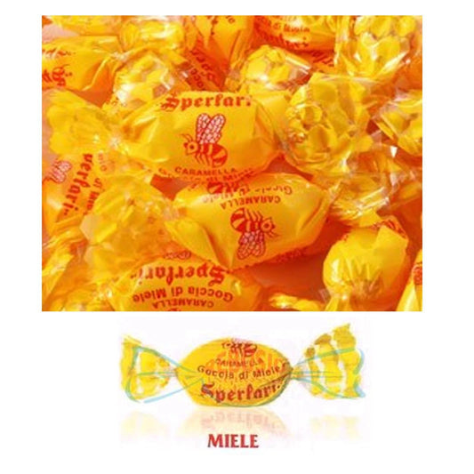 Caramelle Sperlari Galatine - Maxi Busta 1 kg Scorta Caramelle al Miele