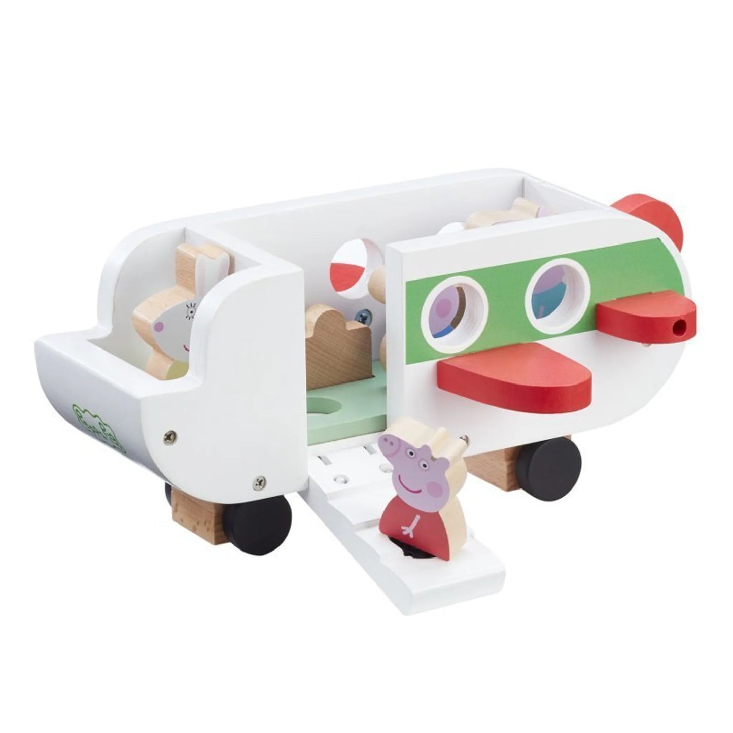 Peppa Pig Aeroplano di Legno - Giocattolo FSC con Personaggio