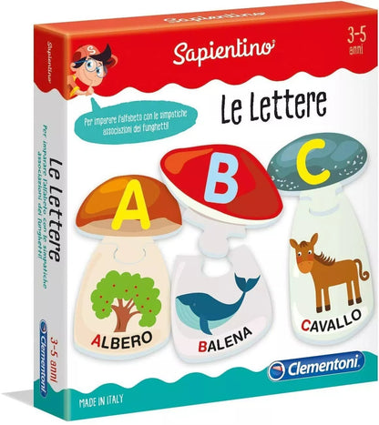LE LETTERE Clementoni Sapientino Bambini 3 anni Imparare divertendosi Lettere