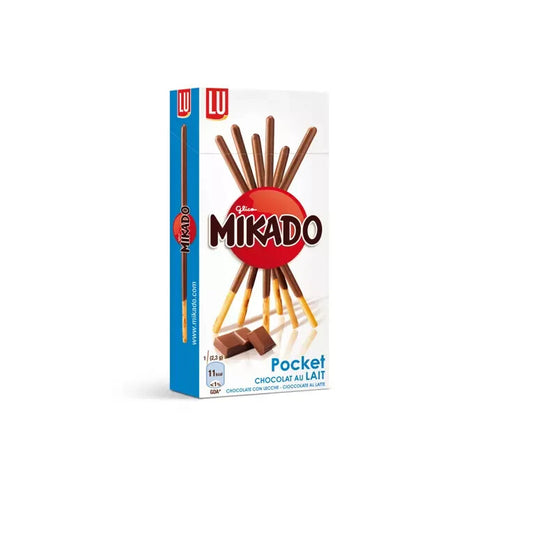 Mikado Pocket 6 confezione Grissini Cioccolato Latte 39 gr Grissini Cioccolata