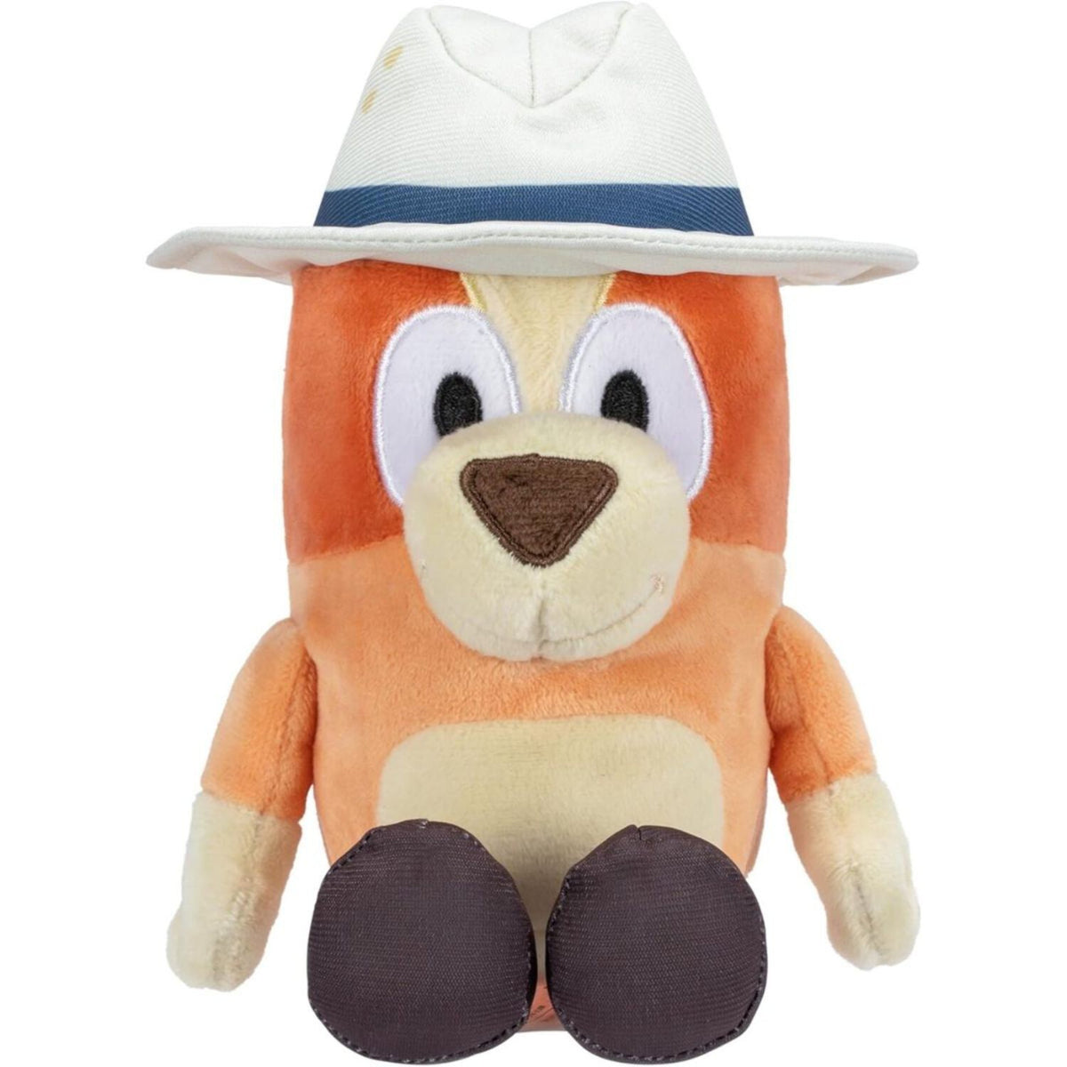 Bluey - Peluche Ufficiale Bingo con Cappello da Esploratore (Edizione Speciale)