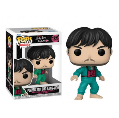 FUNKO POP SQUID GAME 1225 PLAYER 218 CHO SANG-WOO Action Figure Figurine Vinile