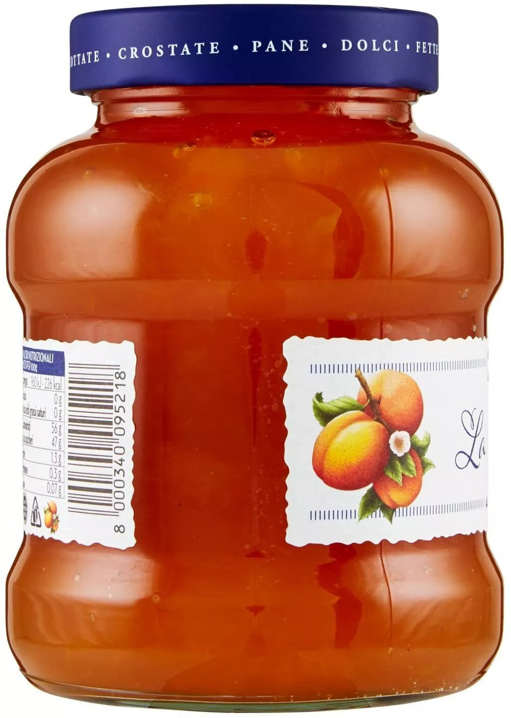 Zuegg - La Pasticcera Confettura Extra di Albicocche in Vaso da 700g