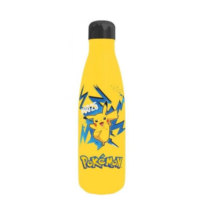 Pokémon - Borraccia Termica in Acciaio Inox a Tema Pikachu
