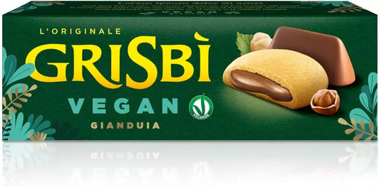 Grisbì Vegan Matilde Vicenzi - Biscotti Farciti al Gianduia (Certificati VeganOK)