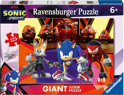 Giant Floor Puzzle 125 Pezzi Sonic Prime - Ravensburger