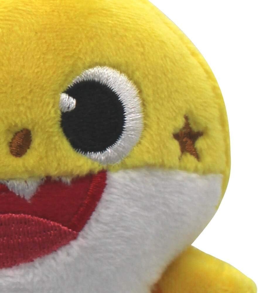Baby Shark Giallo - Peluche Portachiave Sonoro