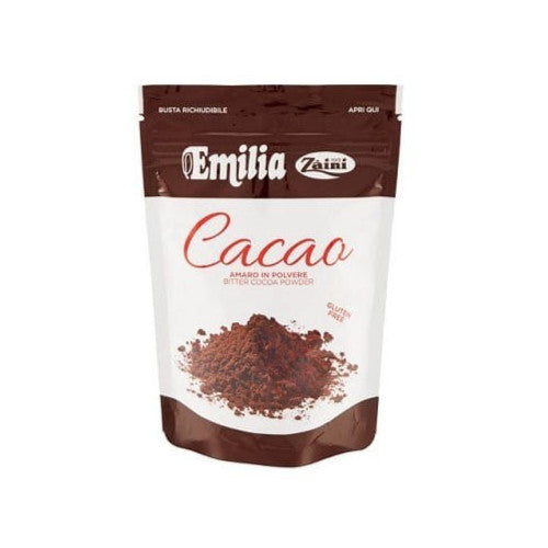 Zàini Emilia Cacao Amaro in Polvere in Busta Richiudibile - Senza Glutine