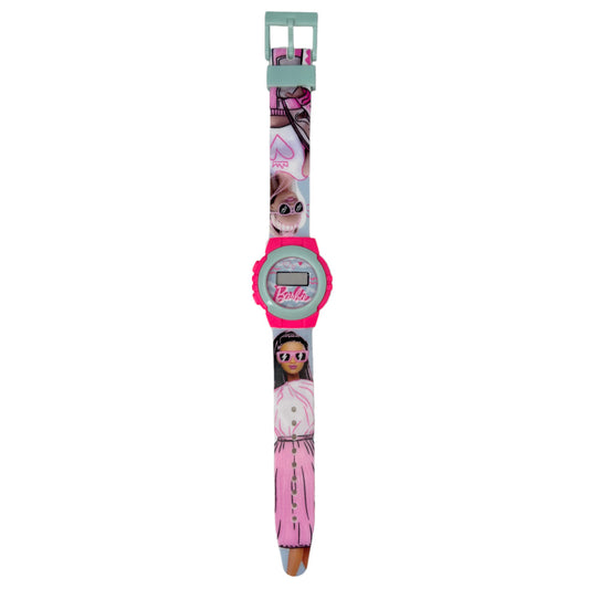 Orologio Barbie - Orologio Digitale per Bambini con Cinturino Decorato