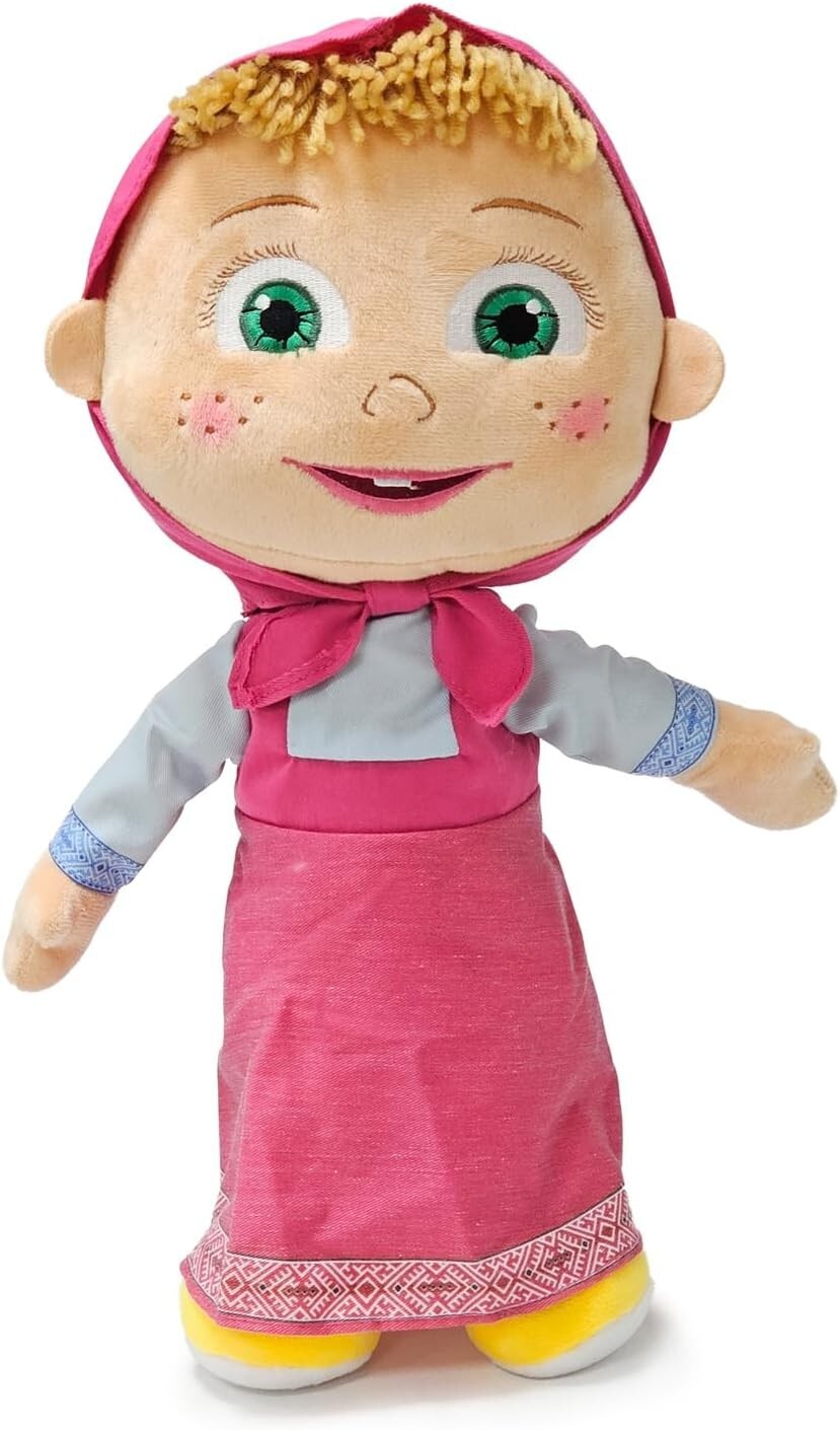 MASHA PELUCHE 27 cm Originale Simba Morbidissima Bambini Dolcissima masha e orso