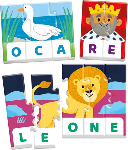 Sapientino Lettere e Parole 16 Puzzle - Clementoni