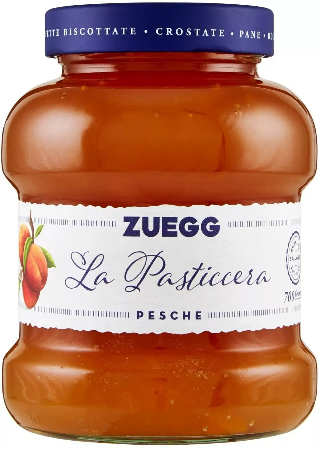 Zuegg La Pasticcera Pesche – Confettura Professionale 700 g