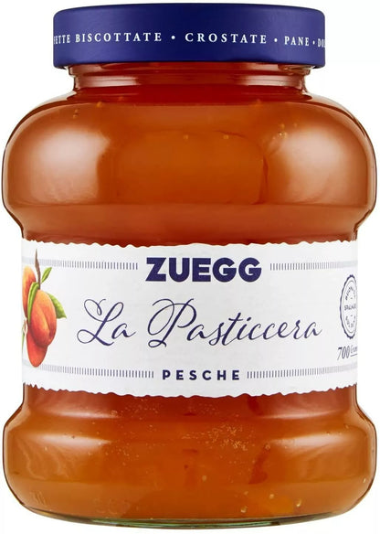 Zuegg La Pasticcera Pesche – Confettura Professionale 700 g