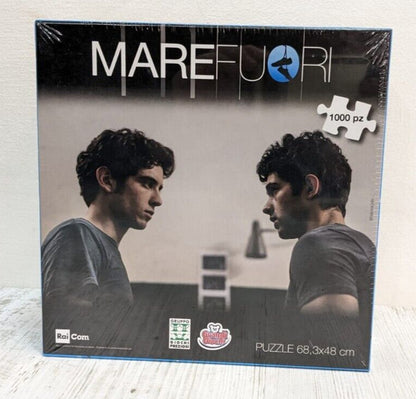 Puzzle MARE FUORI Carmine e Filippo 1000 pezzi Grandi Giochi Preziosi Serie Tv
