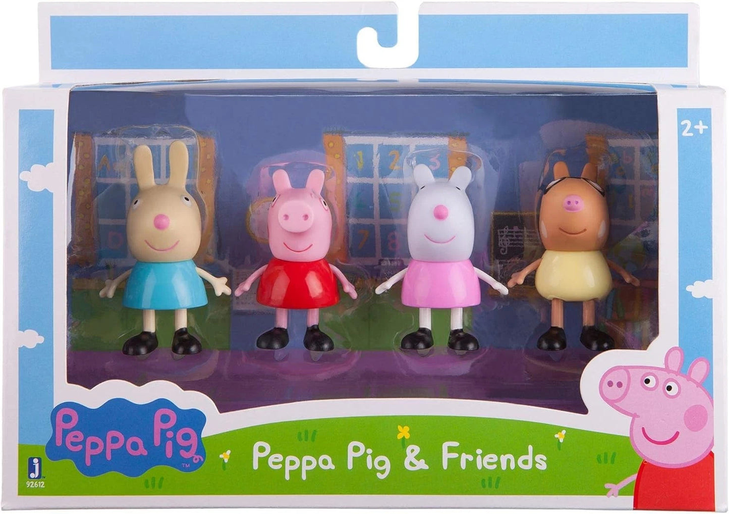 Peppa Pig & Friends Set 4 Personaggi Action Figure