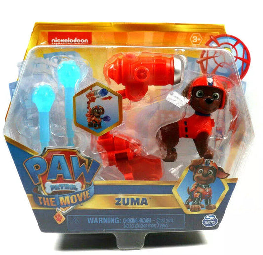 Paw Patrol The Movie Zuma Action Figure con Accessori - Spin Master