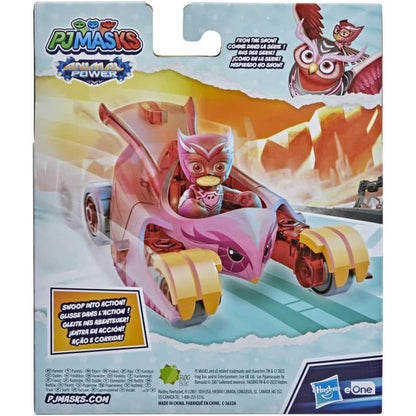 PJ Masks Animal Power Owl Glider - Veicolo e Action Figure Gufetta Hasbro