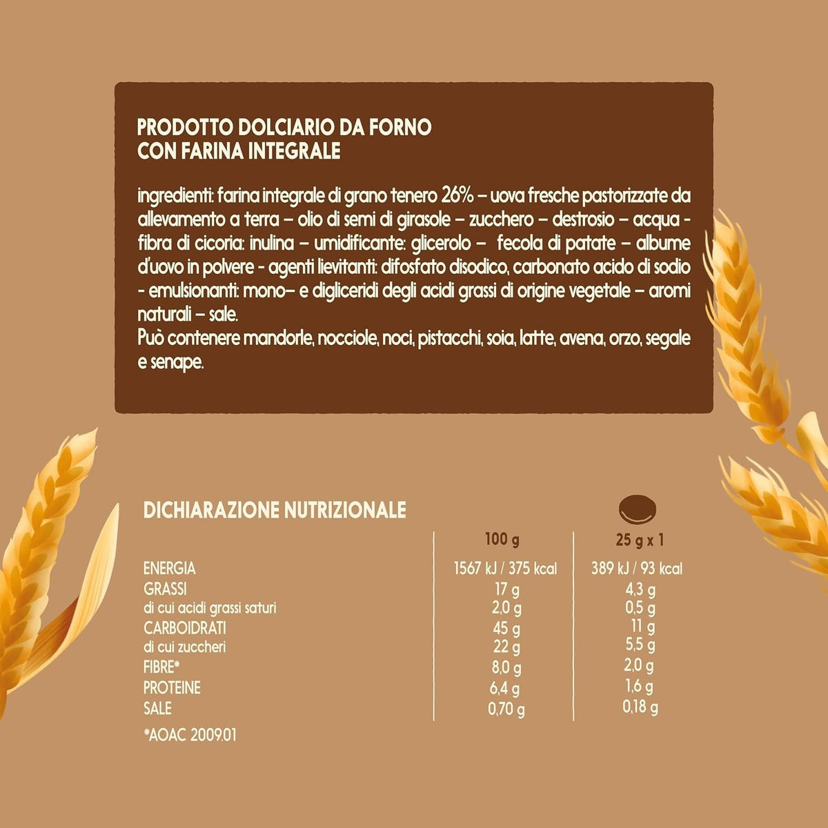Misura - Pancake Integrali Ricchi di Fibre (Fibrextra Confezione da 8 Porzioni)