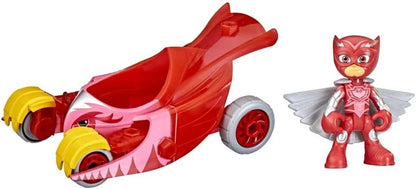PJ Masks Animal Power Owl Glider - Veicolo e Action Figure Gufetta Hasbro