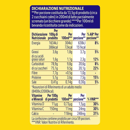 Nestlé Nesquik Solubile in Polvere per Latte - Formato 800 gr per Famiglia