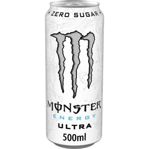 Monster Energy Multipack Energy Drink Ultra White Zero Sugar 5 Lattine da 500ml