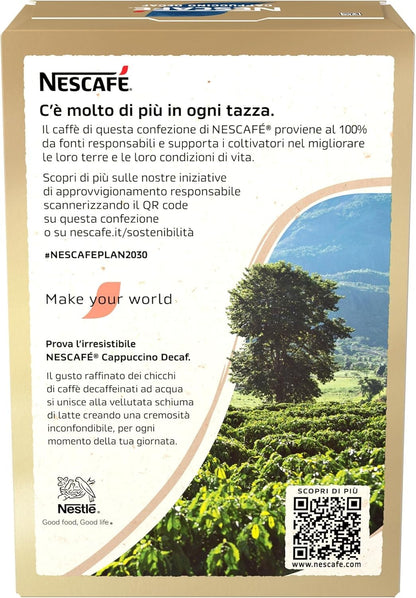 Nescafé Cappuccino Decaf Solubile - Confezione da 10 Buste Monodose