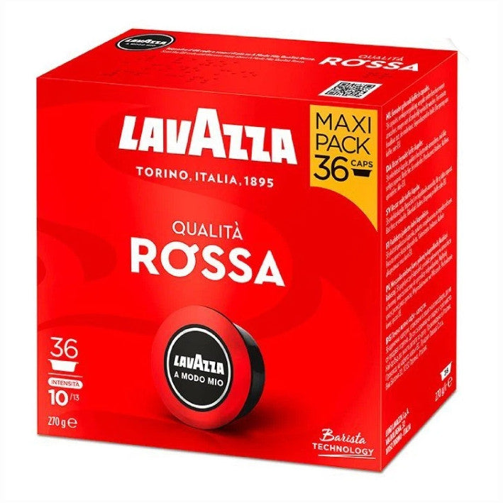 Lavazza Capsule A Modo Mio Qualità Rossa - Formato Maxi Pack 36 Capsule (270g)