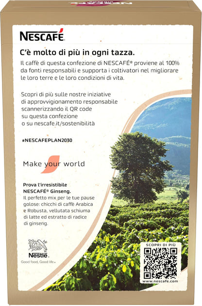 Nescafé Ginseng Solubile - Confezione da 10 Buste Monodose