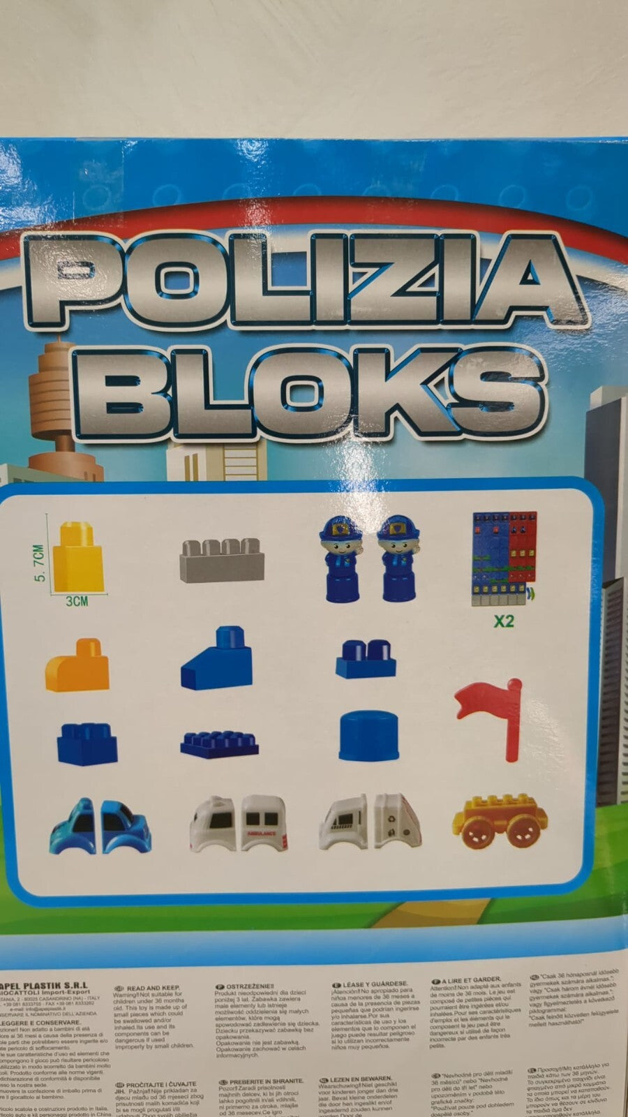Costruzioni Polizia Blocks - Blocchi di Costruzione