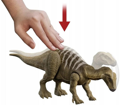 Jurassic World Dominion Roar Strikers Iguanodon - Dinosauro Giocattolo Sonoro Mattel