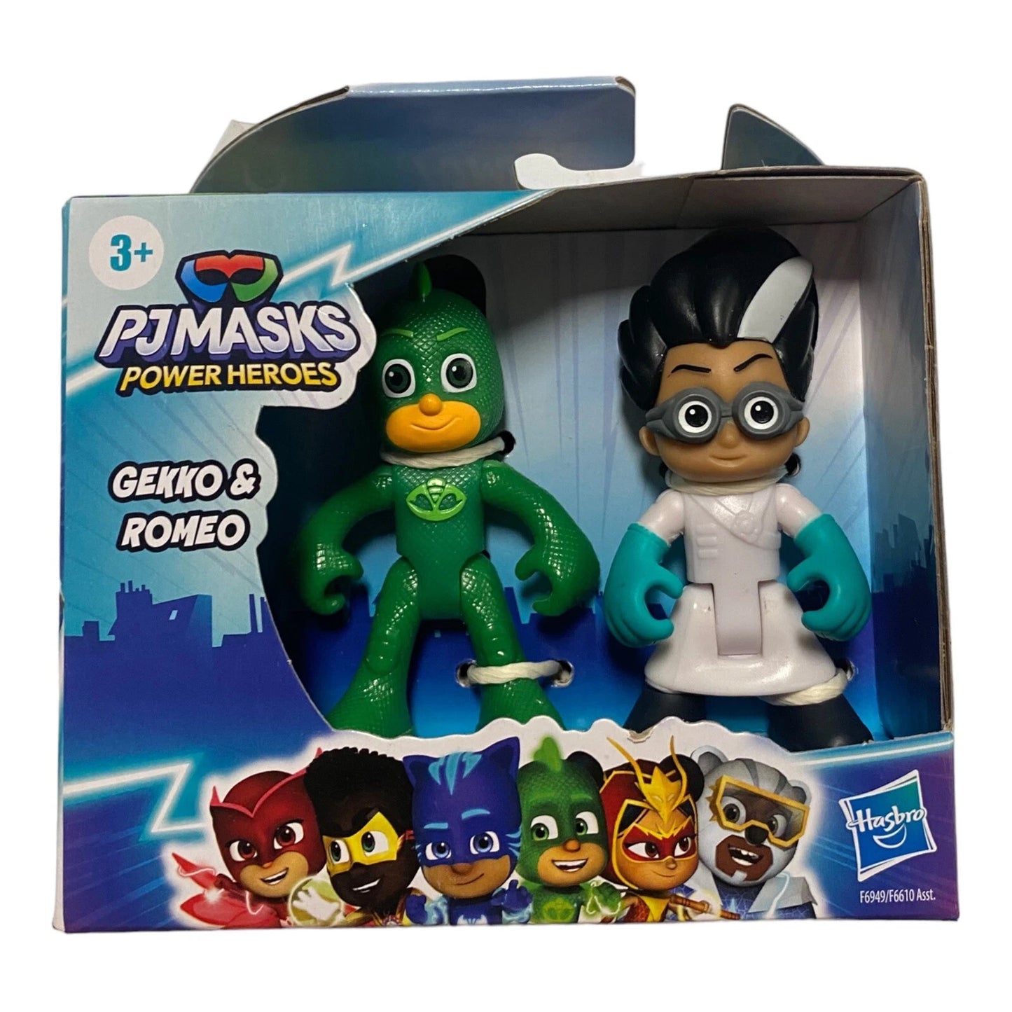 PJ Masks Power Heroes Gekko & Romeo - Set 2 Action Figure Hasbro